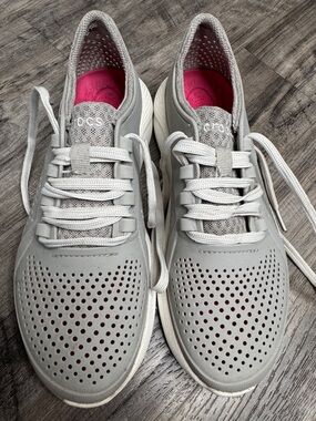 Crocs LiteRide Water Shoes Women’s Size 9 Grey